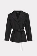 Blazer de Nylon com Cinto Confetes