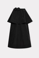 Saia com Basque Removível de Nylon e Cinto Confetes