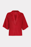 Blusa Polo Tricô Tela