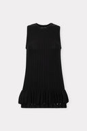 Blusa de Tricô Canelado Cone