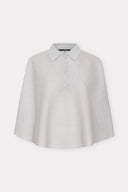 Blusa Polo Tricô Evasê