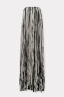 Vestido de Tricô com Franjas P&B