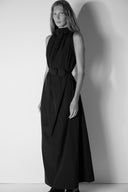 Vestido de Nylon Cinto Confetes