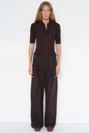 Calça de Malha de Viscose