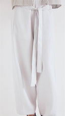 CALÇA AMPLA DE LINHO